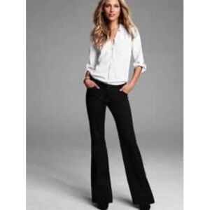 Body by Victoria The Christie‎ Fit Black Cotton Blend Dress Pants Size 8